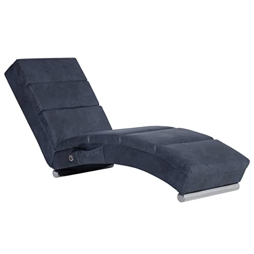 vidaXL Chaiselongue 5 Massagemodi...