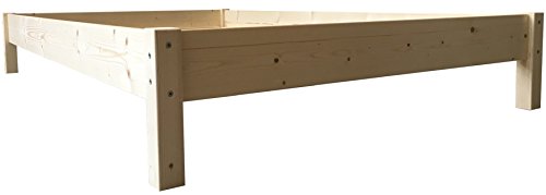 LIEGEWERK Futonbett Bett 120x200 cm Holz...