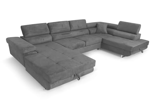 SOFILAND Ecksofa Aller U XXL-Ecksofa mit...