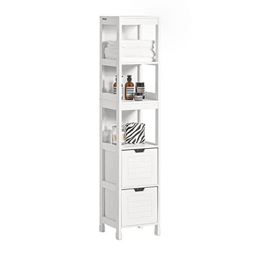 SoBuy FRG126-W Hochschrank für Bad Badmöbel...