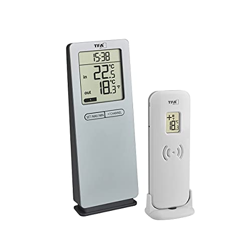 TFA Dostmann LOGOneo Funk-Thermometer,...