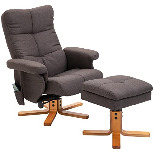 HOMCOM Relaxsessel Massagesessel mit...