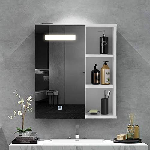 OFCASA Badezimmer-Spiegelschrank mit 1 Tür,...