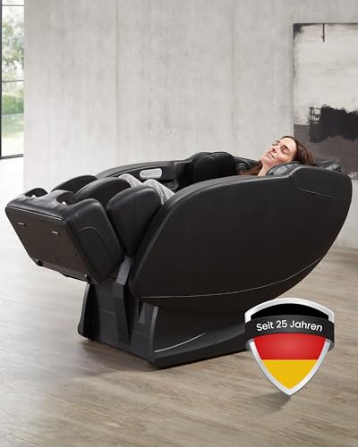 WELCON Massagesessel Prestige II in schwarz -...