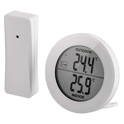 EMOS digitales Thermometer mit Außensensor,...