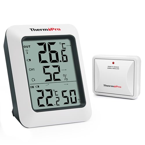 ThermoPro TP60C Funk Thermo-Hygrometer...