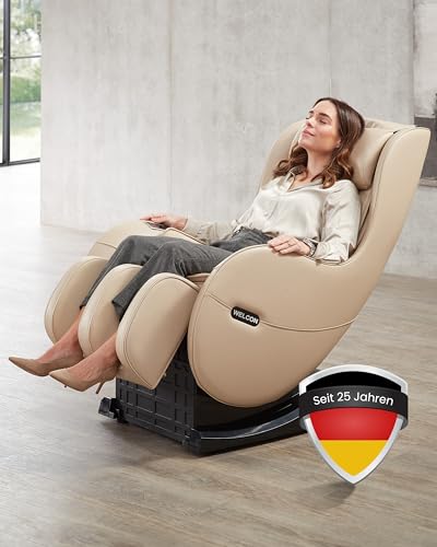 WELCON Massagesessel EASYRELAXX BEIGE - 3D...