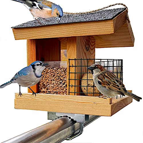 STAFECO® Vogelfutterhaus Vogelhaus für...