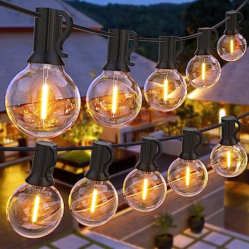 GPATIO LED Lichterkette Außen, 30M...