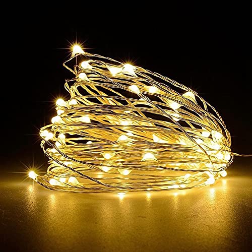 Jsdoin Lichterkette Draht,5m 50LEDs...
