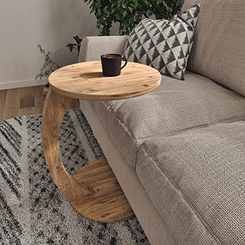 [en.casa] Beistelltisch Holeby in C-Form...